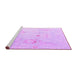 Sideview of Machine Washable Oriental Purple Traditional Area Rugs, wshabs4336pur