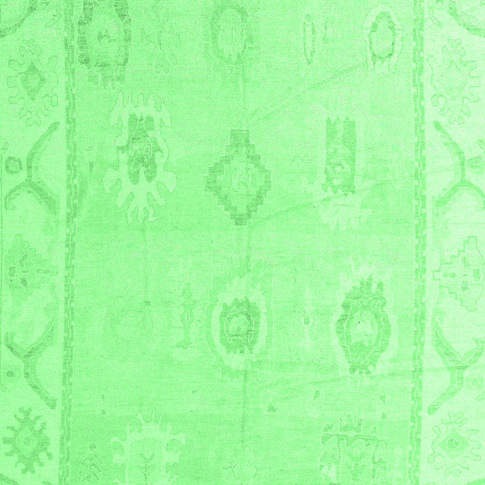 Oriental Emerald Green Traditional Rug, abs4337emgrn