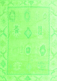 Oriental Green Traditional Rug, abs4337grn