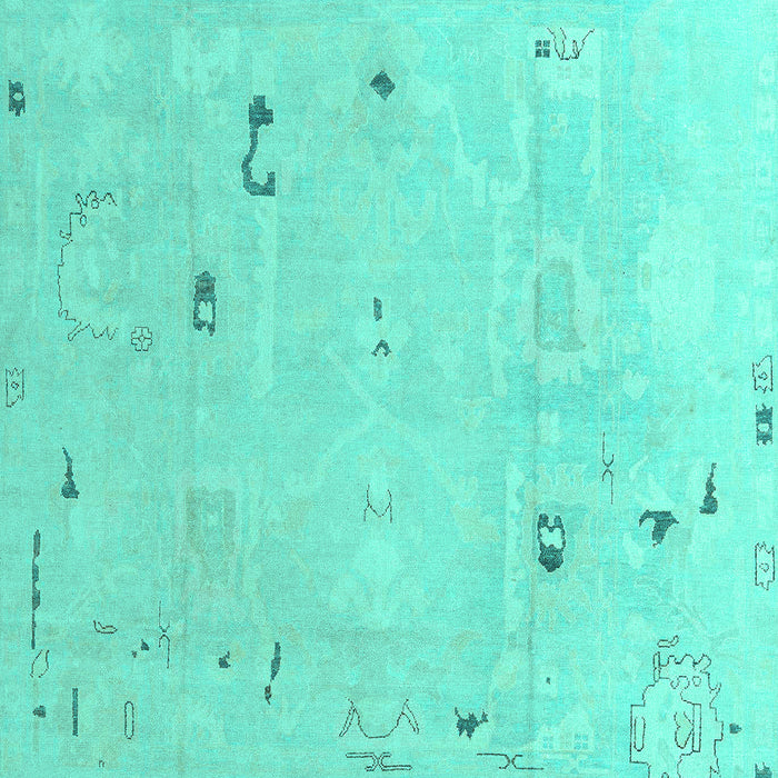 Oriental Turquoise Traditional Rug, abs4338turq