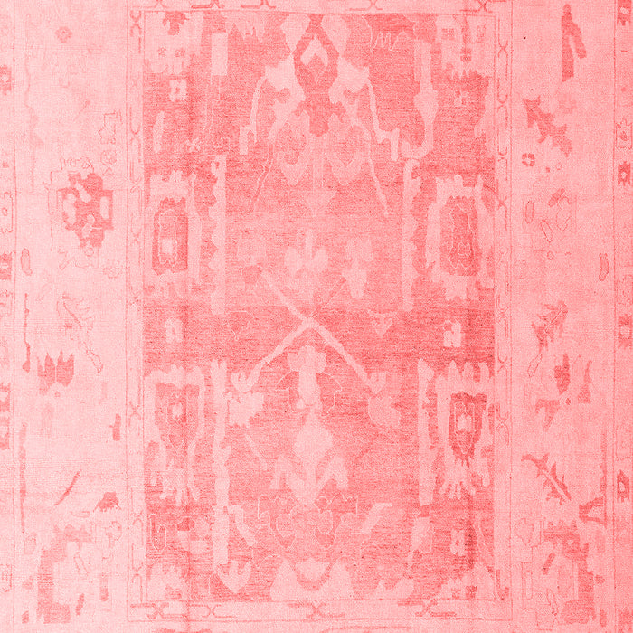 Machine Washable Abstract Red Modern Rug, wshabs4339red