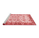 Modern Red Washable Rugs