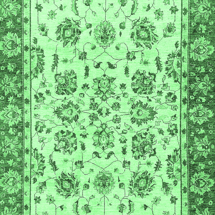 Abstract Emerald Green Modern Rug, abs433emgrn