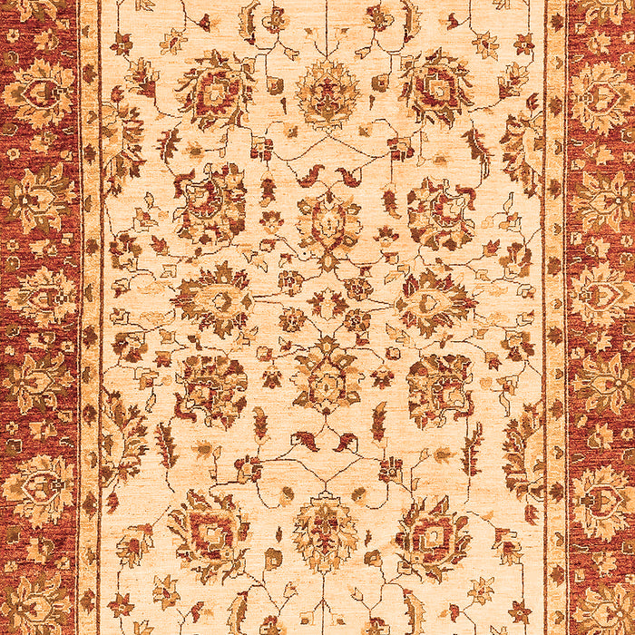 Abstract Orange Modern Rug, abs433org