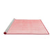 Modern Red Washable Rugs