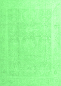 Abstract Emerald Green Modern Rug, abs4340emgrn