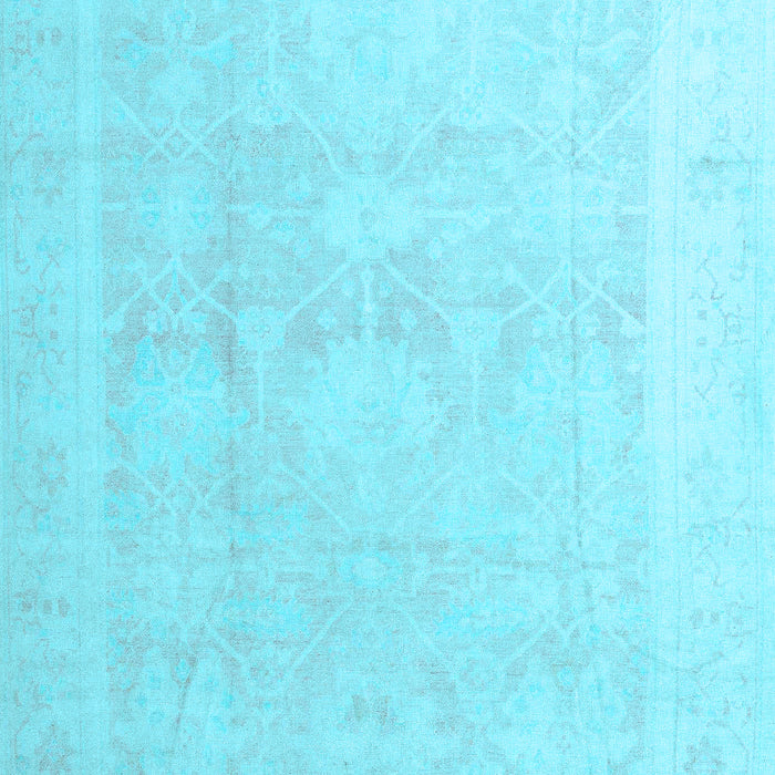 Abstract Light Blue Modern Rug, abs4340lblu