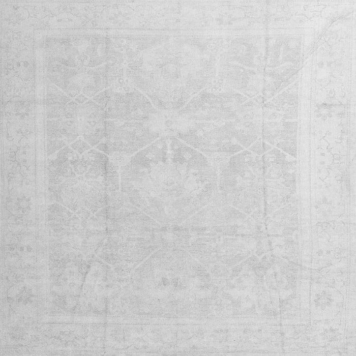 Square Abstract Gray Modern Rug, abs4340gry