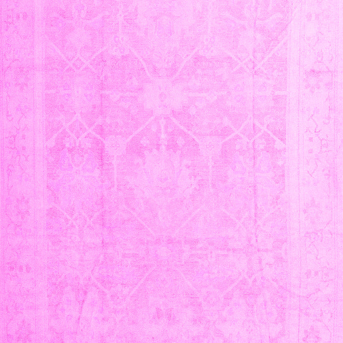 Machine Washable Abstract Pink Modern Rug, wshabs4340pnk