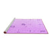 Sideview of Machine Washable Oriental Purple Traditional Area Rugs, wshabs4341pur