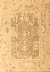 Abstract Brown Modern Rug, abs4342brn