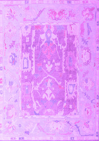 Abstract Purple Modern Rug, abs4342pur