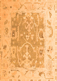 Oriental Orange Traditional Rug, abs4343org