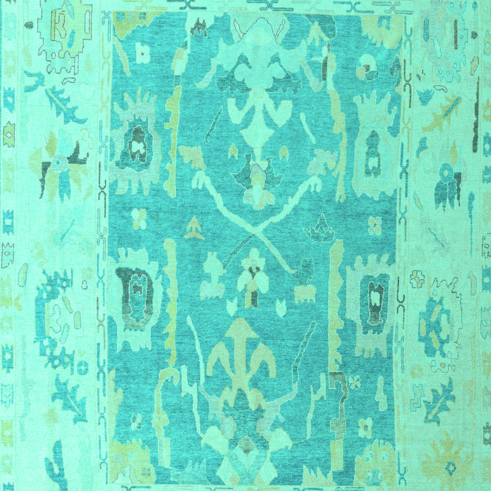 Oriental Turquoise Traditional Rug, abs4343turq