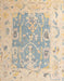 Abstract Sand Brown Oriental Rug, abs4343