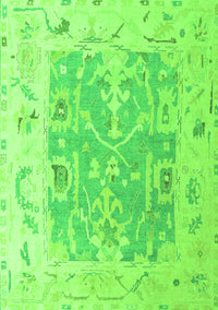 Oriental Green Traditional Rug, abs4343grn