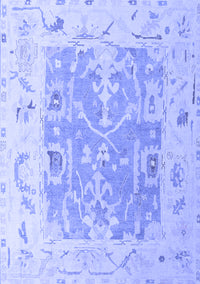 Oriental Blue Traditional Rug, abs4343blu