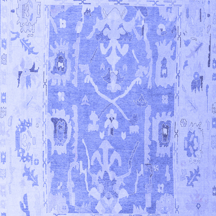 Oriental Blue Traditional Rug, abs4343blu