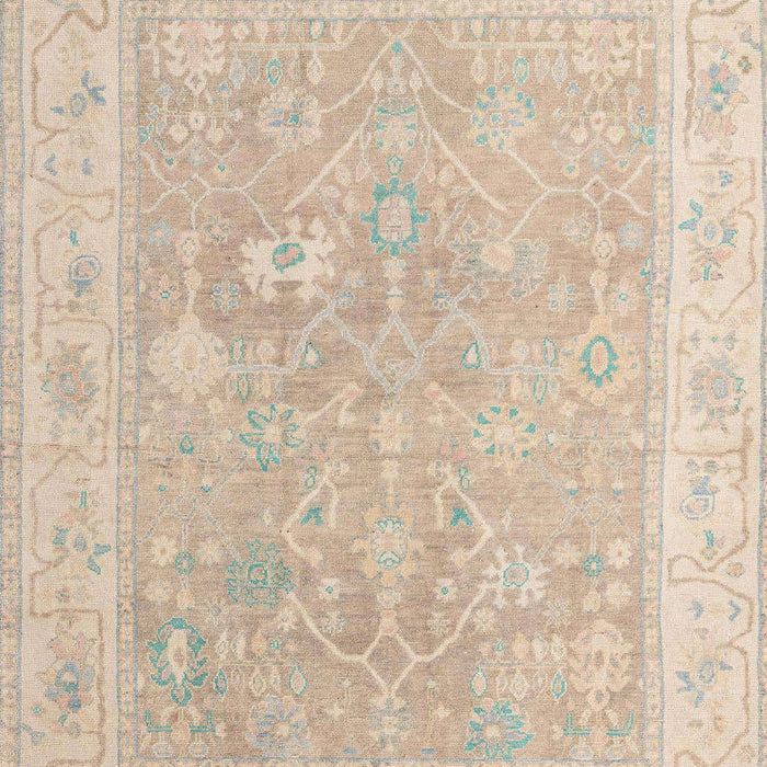 Abstract Brown Modern Rug, abs4344