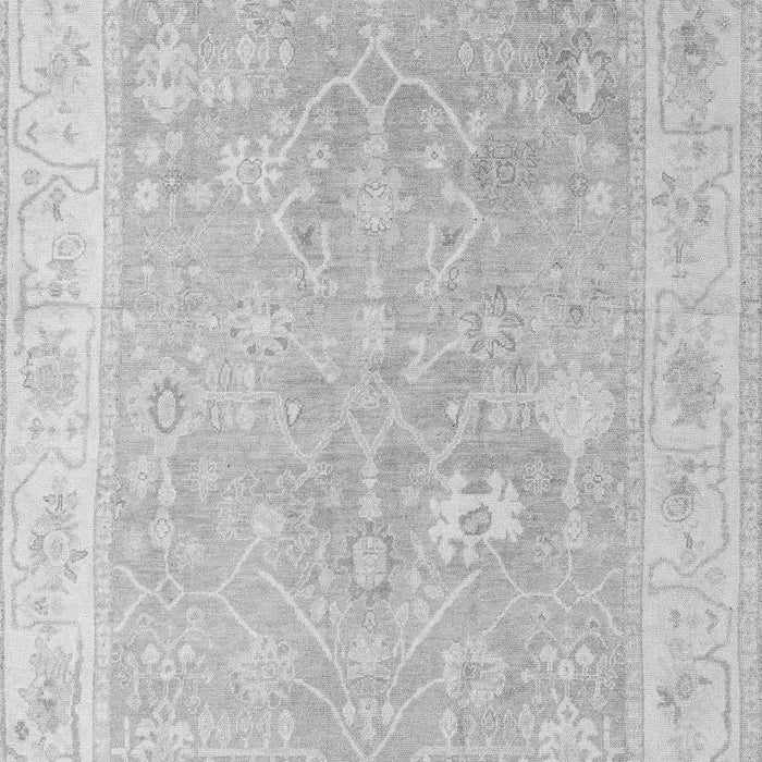 Machine Washable Abstract Gray Modern Rug, wshabs4344gry