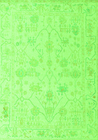 Oriental Green Traditional Rug, abs4345grn