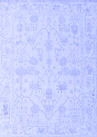 Oriental Blue Traditional Rug, abs4345blu