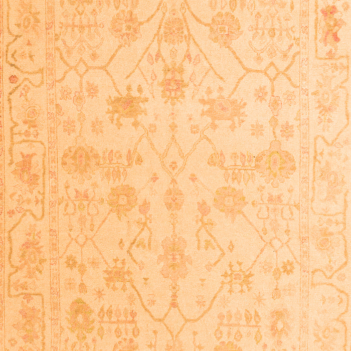 Oriental Orange Traditional Rug, abs4345org