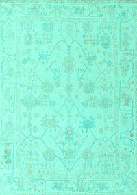 Oriental Turquoise Traditional Rug, abs4345turq