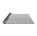 Sideview of Abstract Gray Modern Rug, abs4346gry