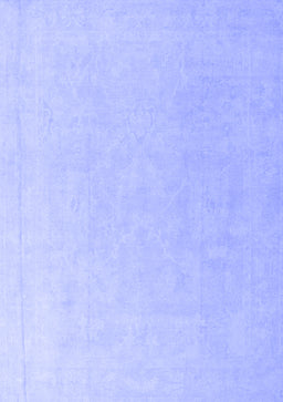 Abstract Blue Modern Rug, abs4346blu