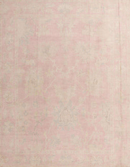 Abstract Pastel Orange Modern Rug, abs4346