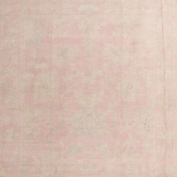 Square Abstract Pastel Orange Modern Rug, abs4346