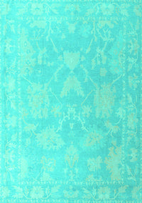 Oriental Turquoise Traditional Rug, abs4347turq