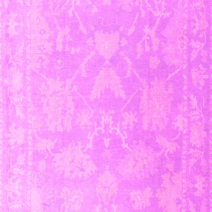 Machine Washable Oriental Pink Traditional Rug, wshabs4347pnk