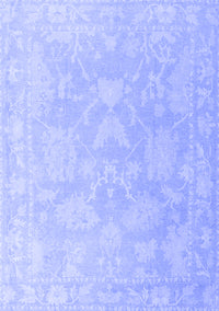 Oriental Blue Traditional Rug, abs4347blu