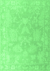 Oriental Emerald Green Traditional Rug, abs4347emgrn