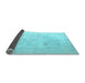 Sideview of Oriental Light Blue Traditional Rug, abs4348lblu