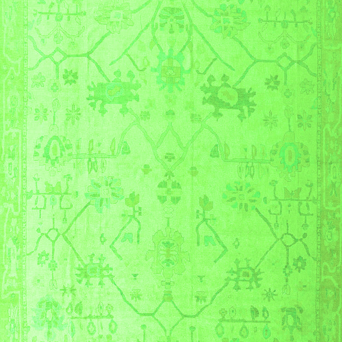 Oriental Green Traditional Rug, abs4348grn