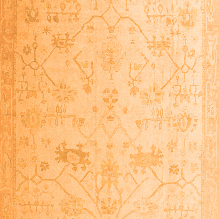 Oriental Orange Traditional Rug, abs4348org