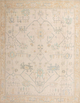 Abstract Deep Peach Orange Oriental Rug, abs4348