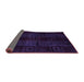 Sideview of Abstract Pink Modern Rug, abs4349pnk