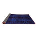 Sideview of Abstract Purple Modern Rug, abs4349pur