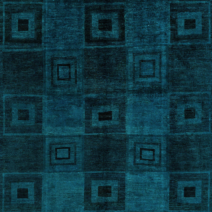 Machine Washable Abstract Light Blue Modern Rug, wshabs4349lblu