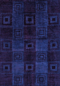 Abstract Purple Modern Rug, abs4349pur