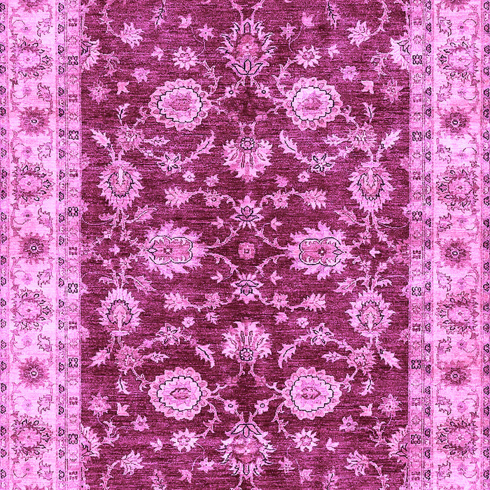 Machine Washable Oriental Purple Traditional Area Rugs, wshabs434pur