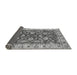 Sideview of Oriental Gray Traditional Rug, abs434gry