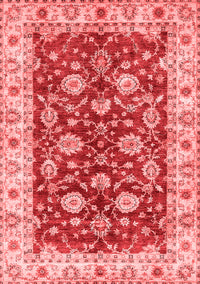 Oriental Red Traditional Rug, abs434red