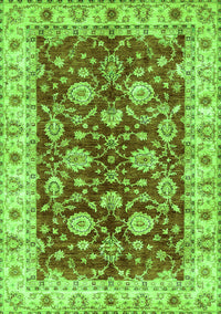 Oriental Green Traditional Rug, abs434grn