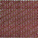 Square Abstract Pink Modern Rug, abs4350