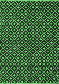 Abstract Emerald Green Modern Rug, abs4350emgrn